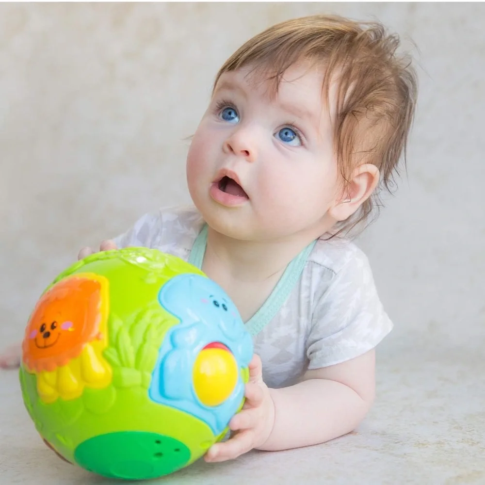 Interactive Green and Yellow Kids Toy